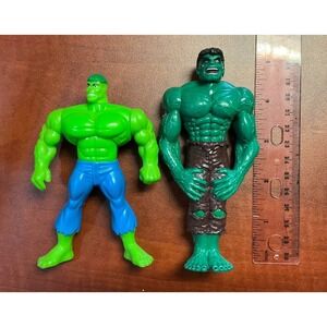 Marvel Comics The Incredible Hulk Green 1996 McDonalds Happy Meal Action Figure